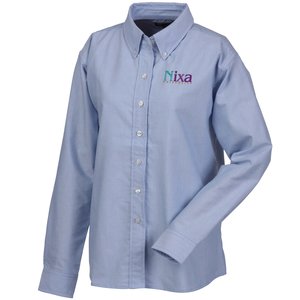 Blue Generation Long Sleeve Oxford - Ladies' - Solid Main Image