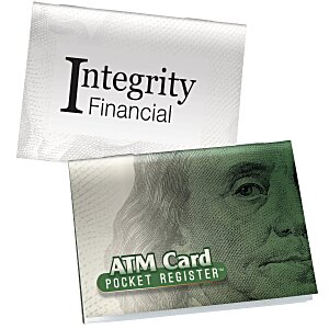 ATM/Debit Card Pocket Register - Money Main Image