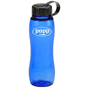 Poly-Pure Slim Grip Bottle with Tethered Lid- 25 oz. Main Image