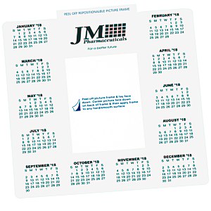 Repositionable Photo Frame Calendar Main Image