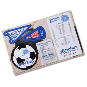 Repositionable Sticker Spirit Card - Soccer Main Image