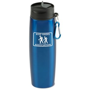 Stainless Bottle with Carabiner - 24 oz. Main Image