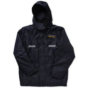 Oxford Insulated Jacket w/Retractable Reflective Strips Main Image