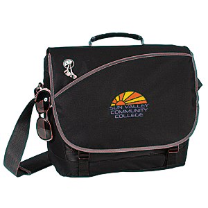 Freestyle Laptop Messenger Bag - Embroidered Main Image