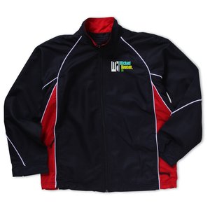 North End Woven Athletic Jacket - Youth Main Image