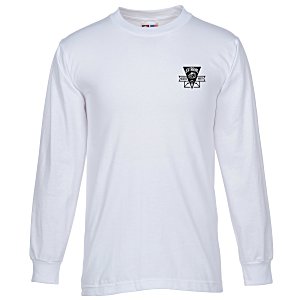 Bayside Long Sleeve T-Shirt - White Main Image