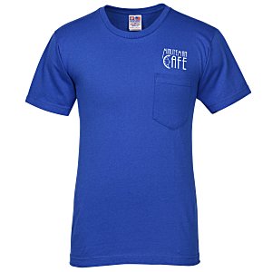Bayside T-Shirt with Pocket - Colors Main Image