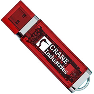 USB 2.0 Flash Drive - 4GB - Translucent Main Image