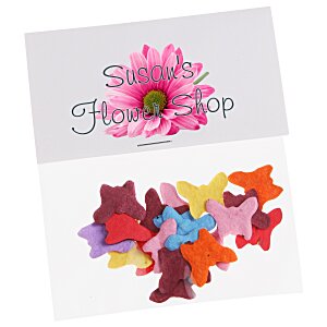 Flower Seed Multicolor Confetti Pack - Butterfly Main Image