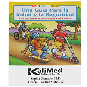 A Guide To Health & Safety Coloring Book - Spanish Main Image