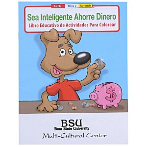 Be Smart, Save Money Coloring Book - Spanish Main Image