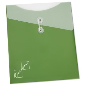 Large Poly Vertical Folder - 12" x 10" Main Image