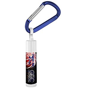 Holiday Lip Balm with Carabiner - Fireworks Main Image
