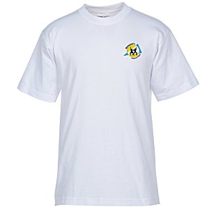 Bayside T-Shirt - White - Embroidered Main Image