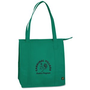 Zippered Grocery Tote - 13" x 12" Main Image
