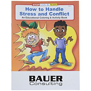 How to Handle Stress & Conflict Coloring Book Main Image