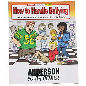 How to Handle Bullying Coloring Book Main Image