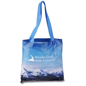 PhotoGraFX Scapes Flat Tote - Mountains - Closeout Main Image