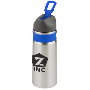 Stainless Sport Bottle w/Silicone Sleeve - 26 oz. Main Image