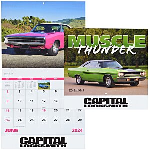Muscle Thunder Calendar - Stapled Main Image