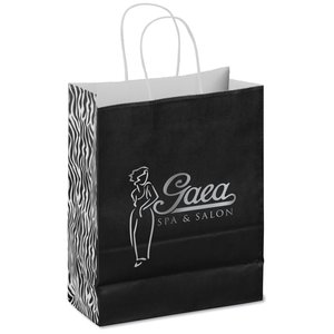 Fashion Paper Shopper - Zebra Main Image