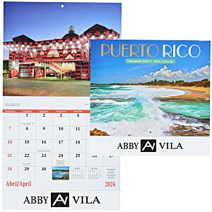 Puerto Rico Calendar Main Image