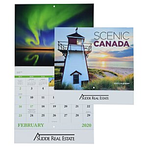 Scenic Canada Calendar - Stapled Main Image