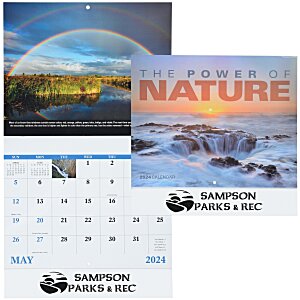 The Power of Nature Calendar - Stapled Main Image