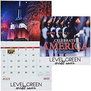 Celebrate America Calendar - Stapled Main Image