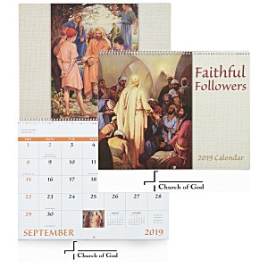 Faithful Followers Calendar - Spiral Main Image