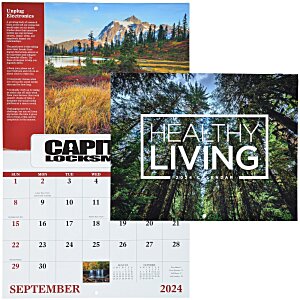 Healthy Living Calendar - Window Main Image