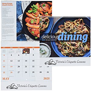 Delicious Dining Calendar - Spiral Main Image