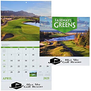 Fairways & Greens Calendar - Stapled Main Image