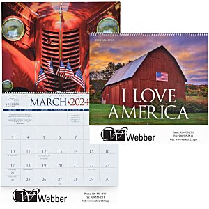 I Love America Appointment Calendar Main Image