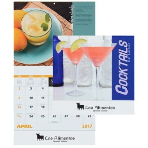 Cocktails Calendar - Stapled Main Image