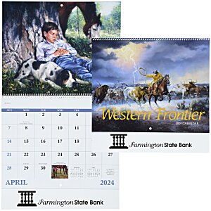 Western Frontier Calendar - Spiral Main Image