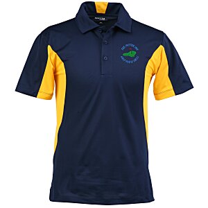 Side Blocked Micropique Sport-Wick Polo - Men's - Embroidered Main Image