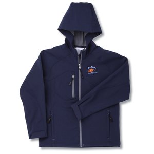 North End Hooded Soft Shell Jacket - Youth Main Image