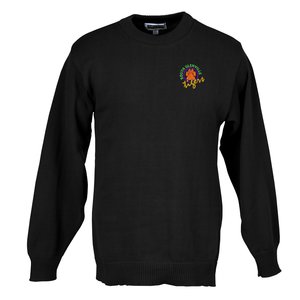 Jersey Stitch Crew Neck Sweater - Men's Main Image