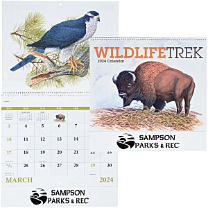 Wildlife Trek Calendar - Spiral Main Image