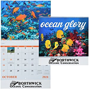 Ocean Glory Calendar - Spiral Main Image