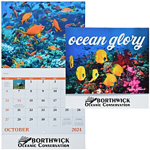 Ocean Glory Calendar - Stapled Main Image
