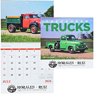 Treasured Trucks Calendar - Spiral Main Image