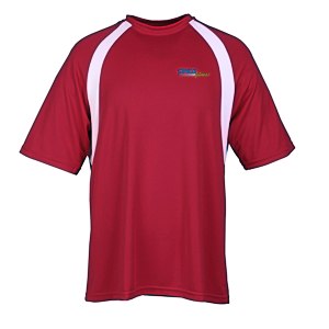 Harriton Athletic Sport Colorblock T-Shirt Main Image