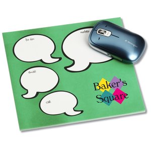Notepad Mouse Pad - Message Bubbles Main Image