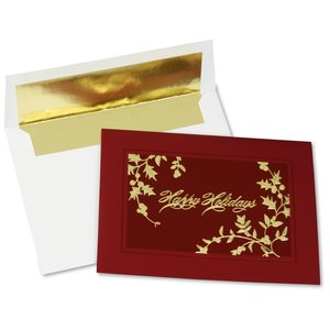 Glistening Holiday Greeting Card Main Image