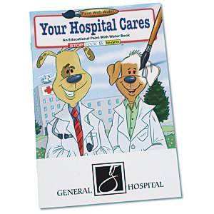 Paint with Water Book - Your Hospital Cares Main Image