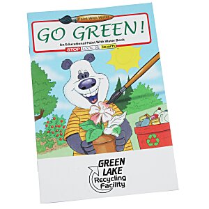 Paint with Water Book - Go Green Main Image