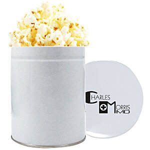 1 Quart Gourmet Popcorn Tin - Kettle Corn Main Image