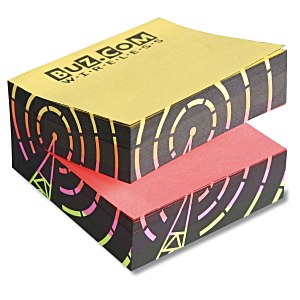 Post-it® Neon Rainbow Cubes Main Image